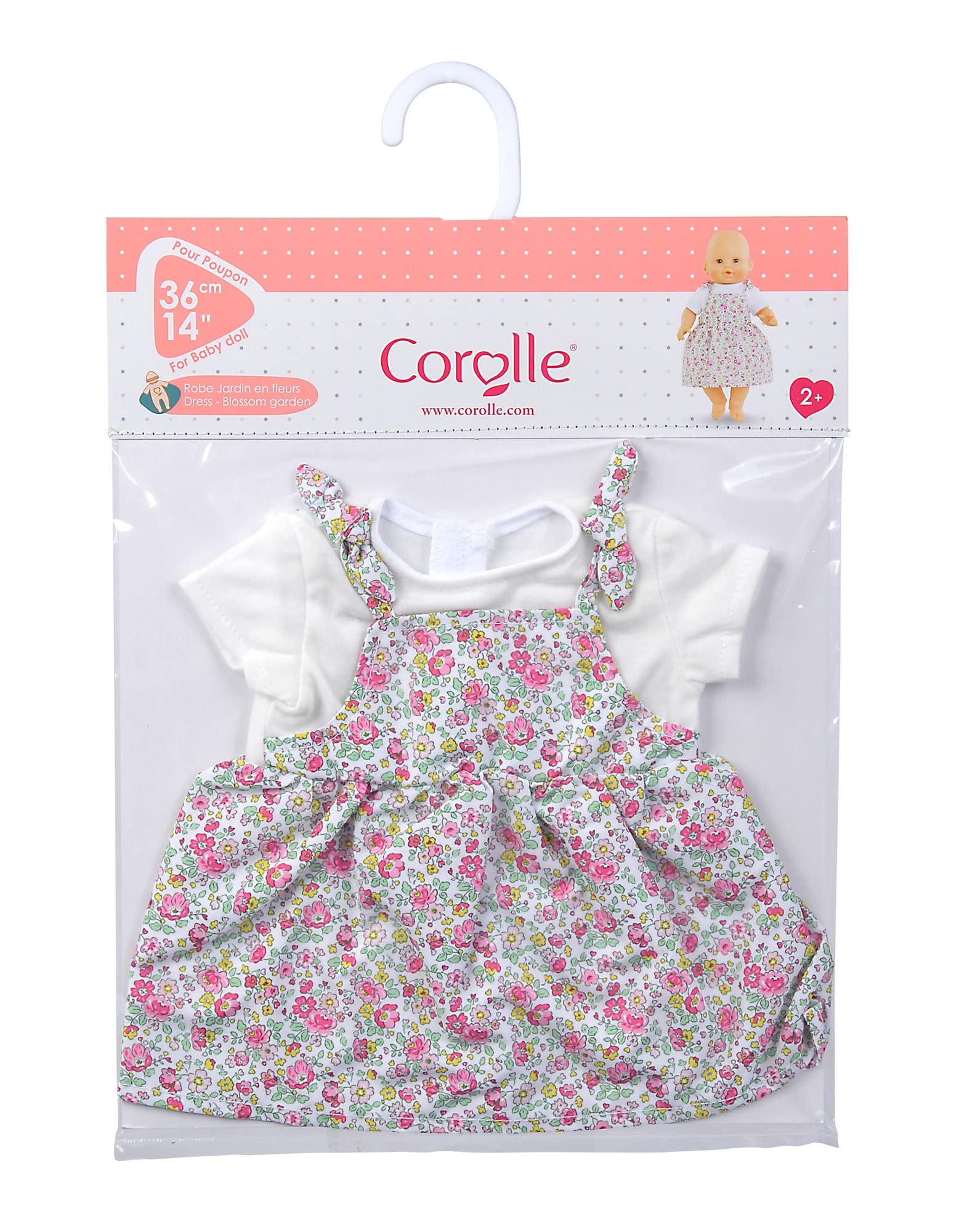corolle-mon-grand-robe-jardin-en-fleurs-poupon-36-cm-printemps image 3