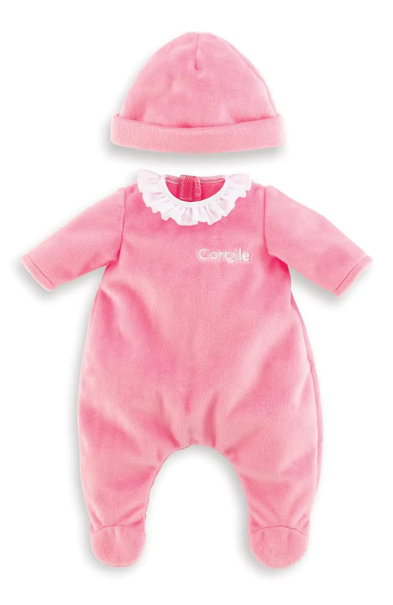 corolle-mon-grand-poupon-pyjama-rose-et-bonnet-36cm image 1