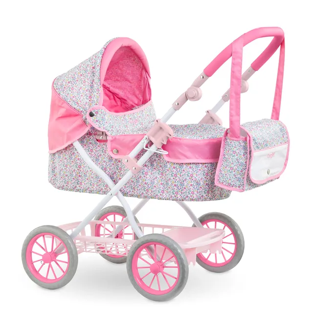 corolle-mon-grand-poupon-landau-floral-poussette-poupon-36-52-cm image 1