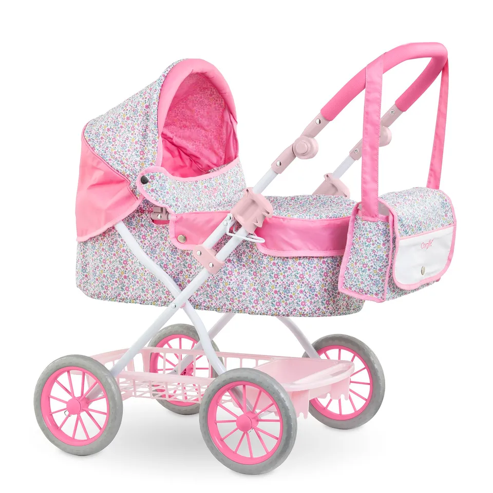 corolle-mon-grand-poupon-landau-floral-poussette-poupon-36-52-cm image 1