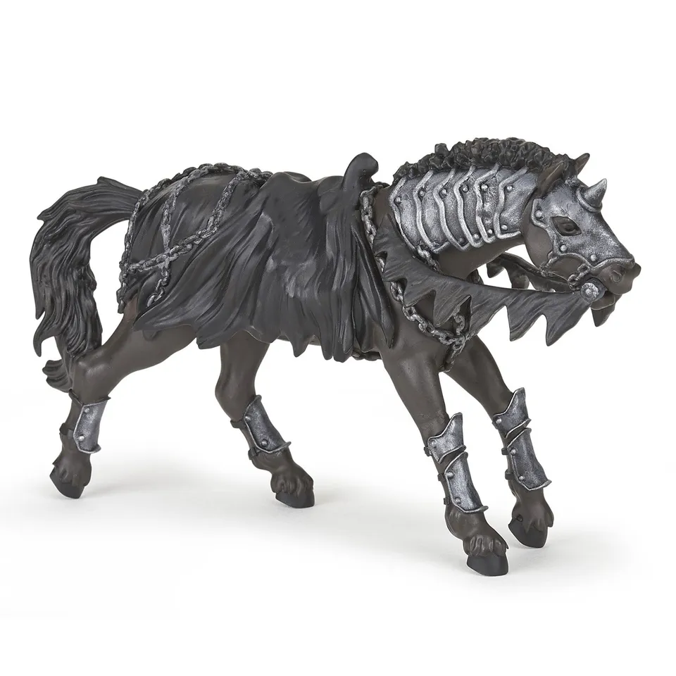 papo-fantasy-cheval-fantastique-figurine-cavalier-armure image 1
