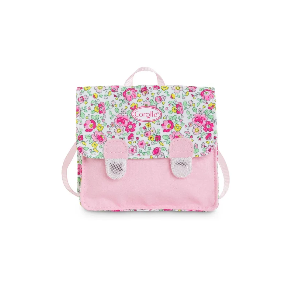 ma-corolle-cartable-fleuri-accessoire-poup-e-36-cm-cole image 1
