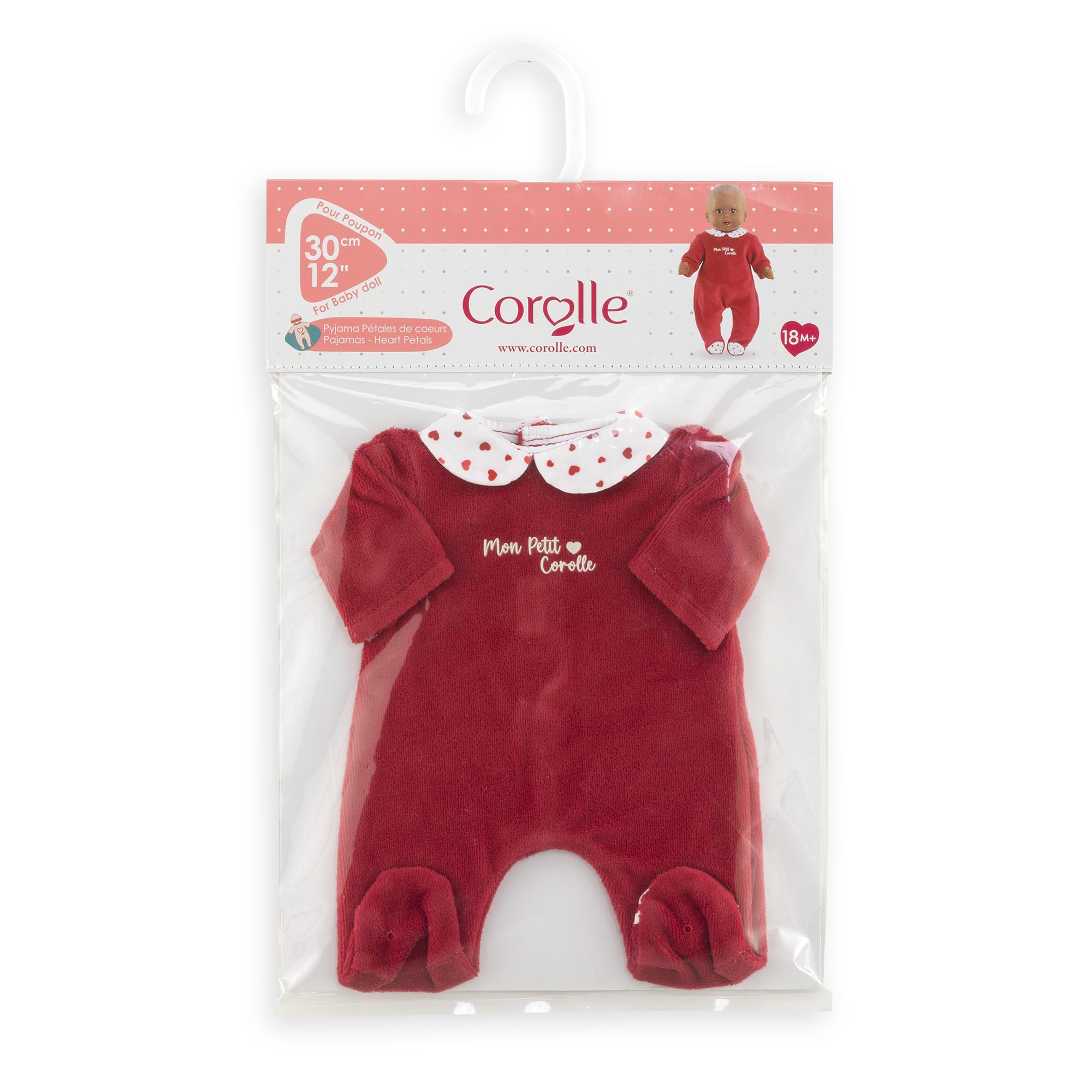 corolle-mon-premier-poupon-pyjama-p-tales-de-c-urs-v-tement-30cm image 3