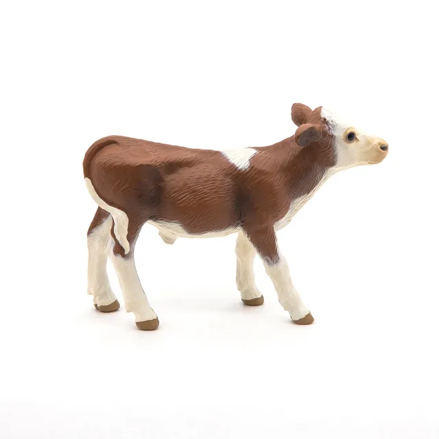 papo-farmyard-veau-simmental-figurine-vache-ferme image 1