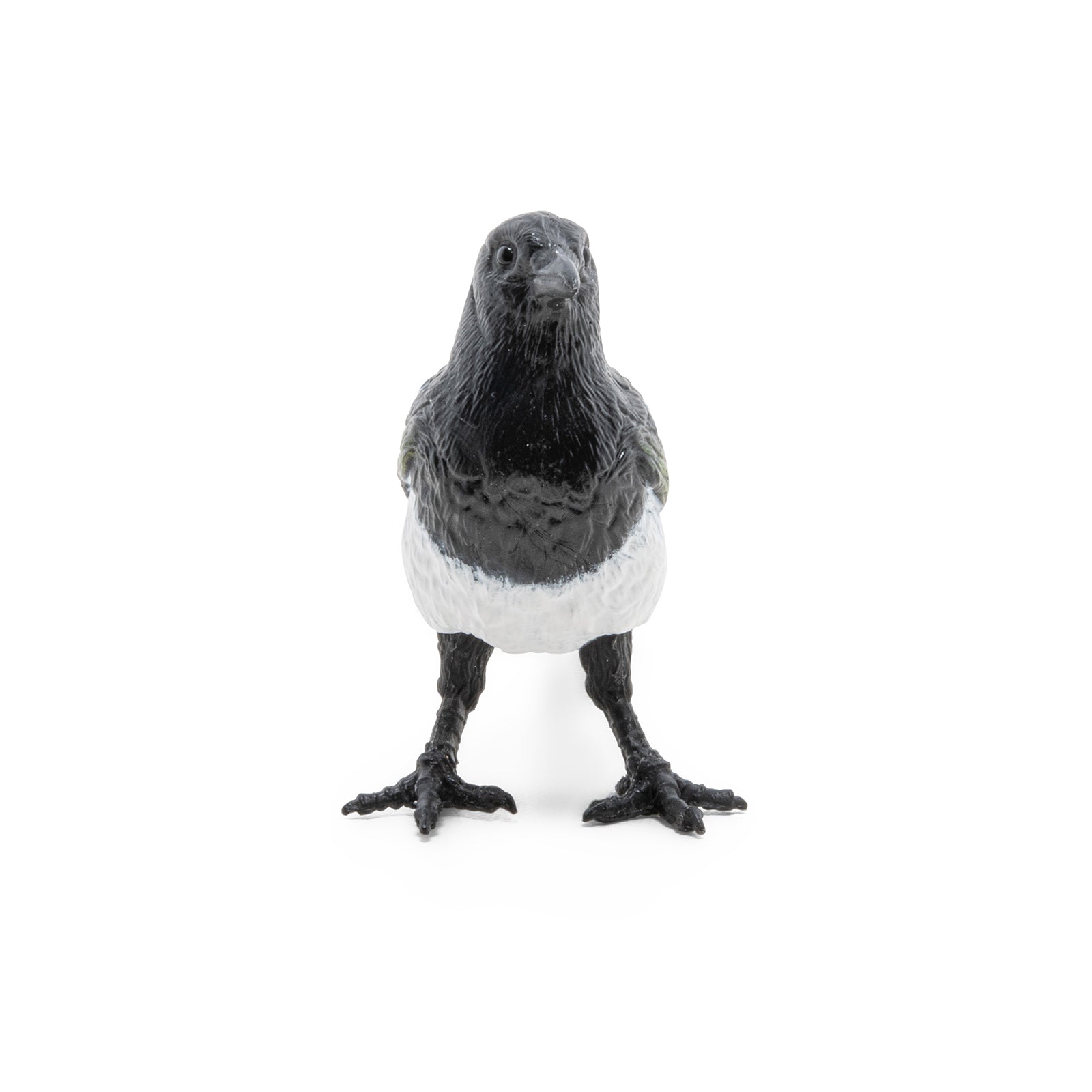 papo-garden-animals-pie-figurine-oiseau-noir-et-blanc-jardin image 4