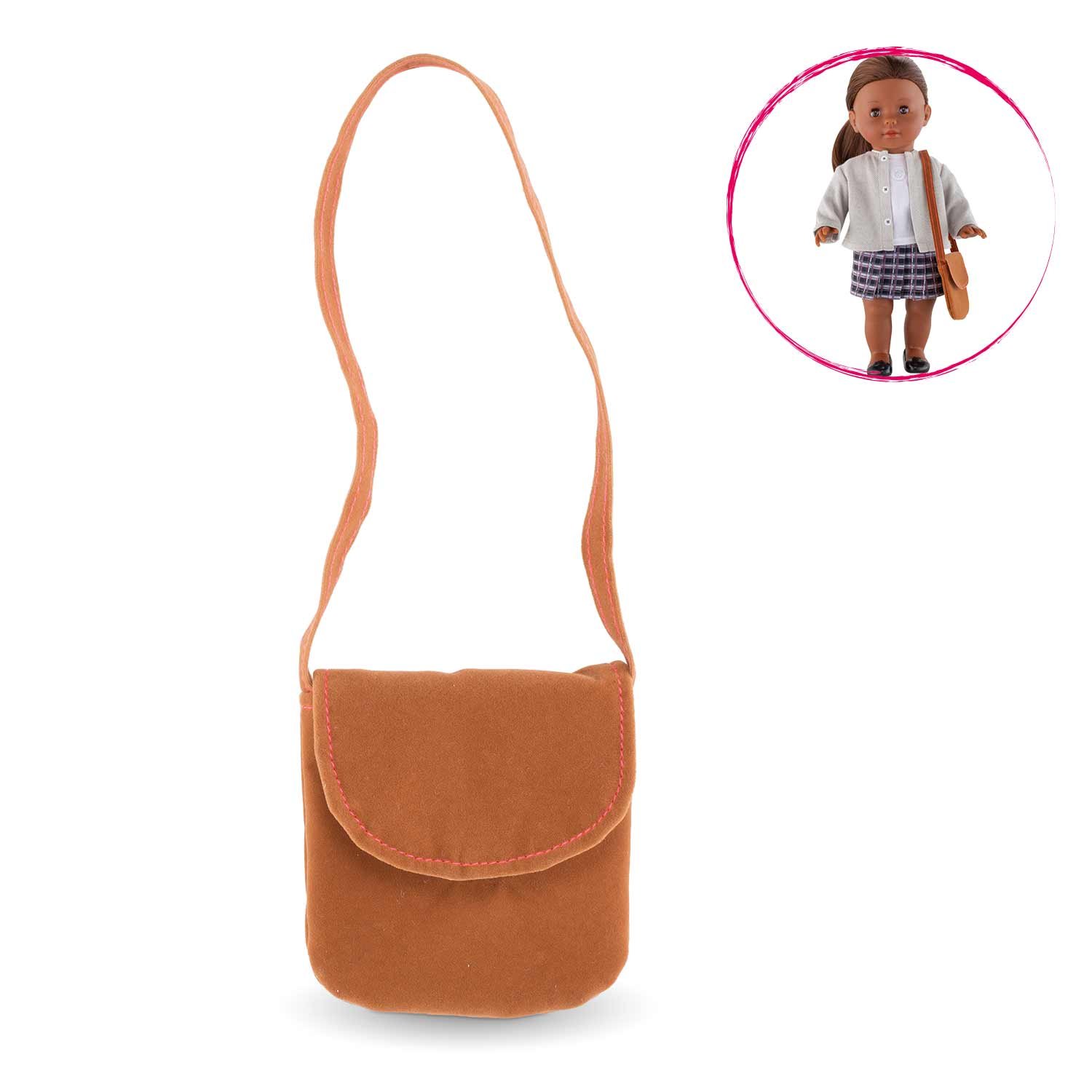 corolle-ma-corolle-besace-marron-accessoire-poup-e-36cm image 2