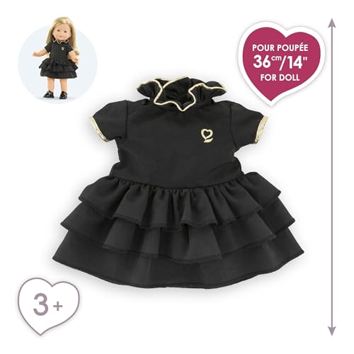 corolle-ma-corolle-petite-robe-noire-v-tement-poup-e-36-cm image 8