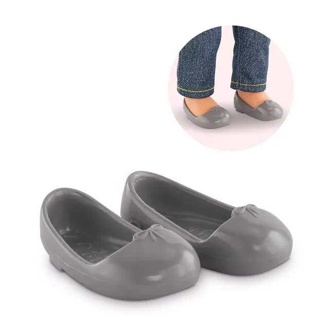 corolle-ma-corolle-ballerines-grises-chaussures-poup-e-36cm image 1