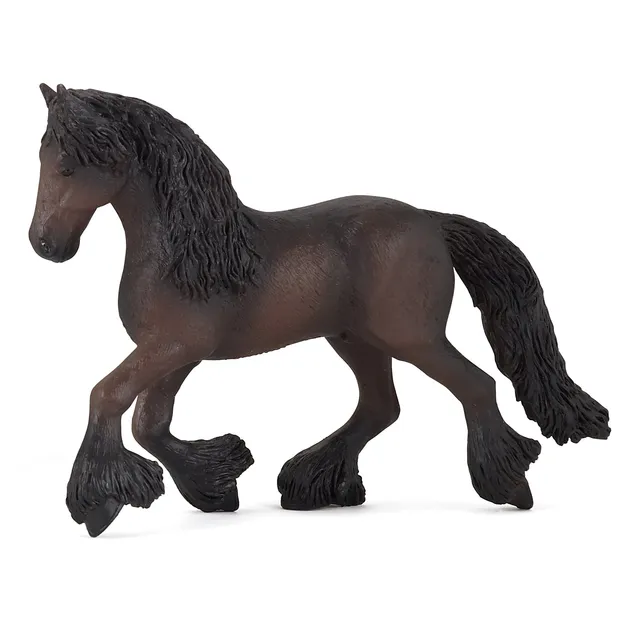 papo-horses-cheval-frison-figurine-cheval-noir-crini-re image 1