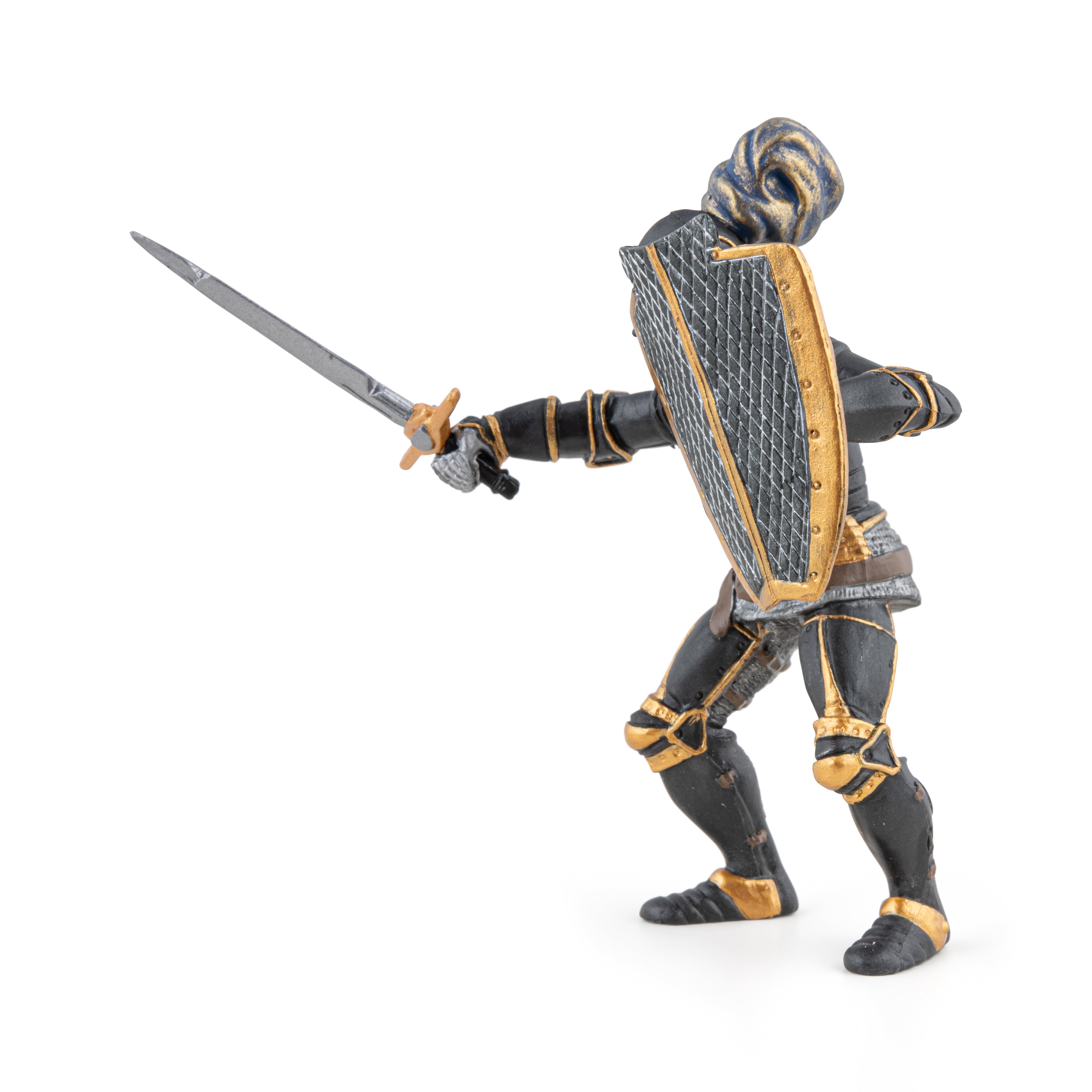 papo-medieval-chevalier-en-armure-noire-figurine-noir image 3