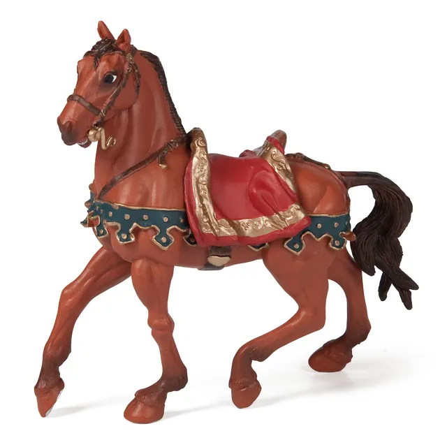 papo-historicals-cheval-de-c-sar-figurine-romain image 1