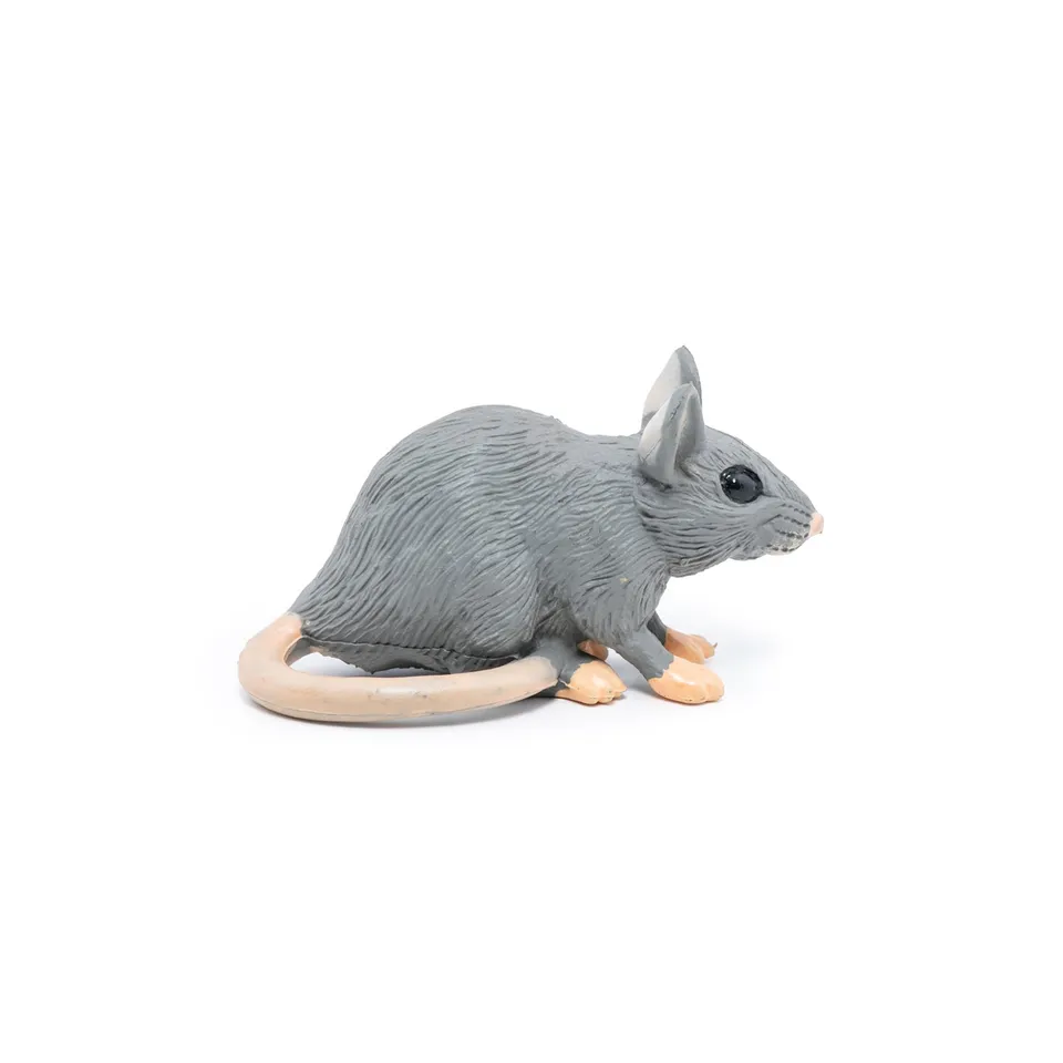 papo-animaux-jardins-figurine-souris-grise image 1