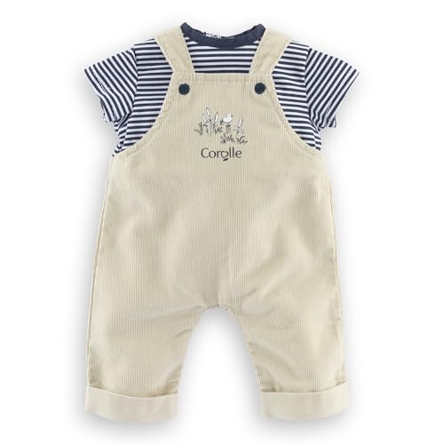 corolle-mon-premier-poupon-t-shirt-salopette-ecru-30-cm image 6