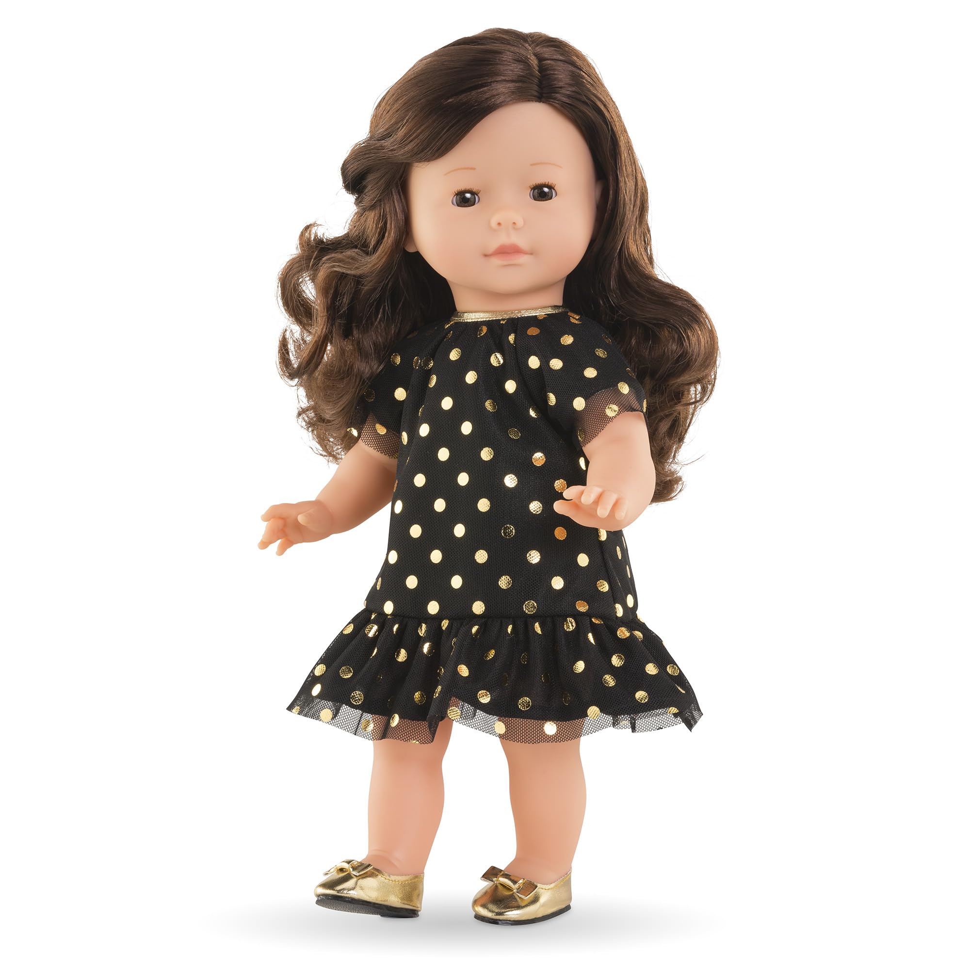 corolle-ma-corolle-robe-noire-pois-or-v-tement-36-cm-soir-e image 3