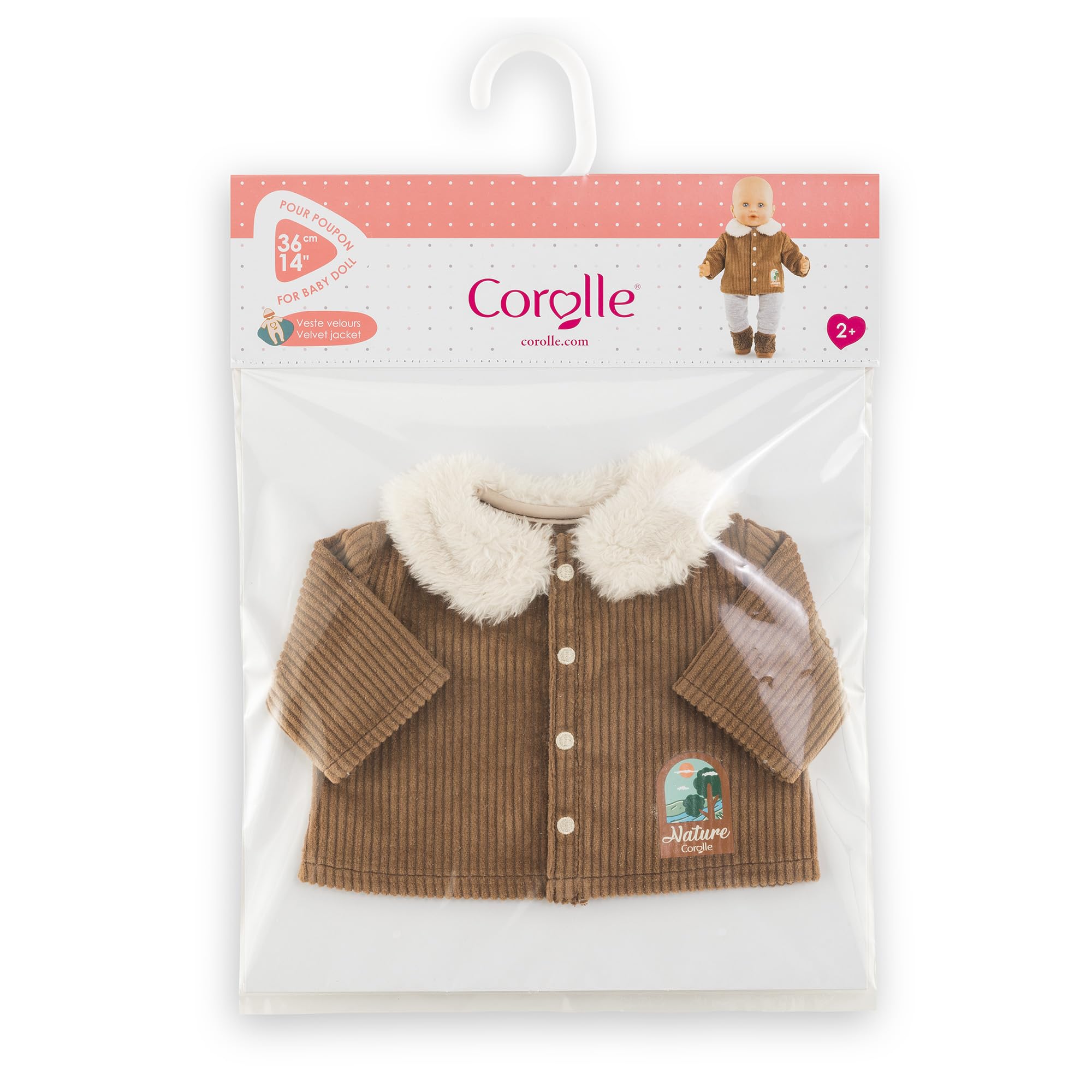 corolle-mon-grand-poupon-veste-velours-petit-explorateur-36-cm image 2