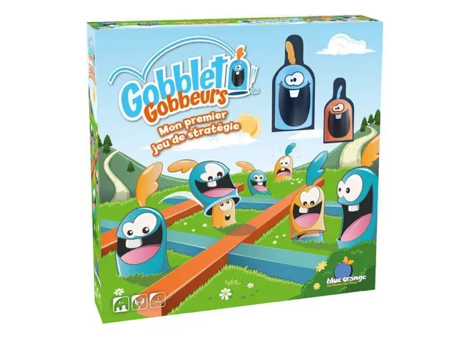 blue-orange-casse-t-te-gobblet-gobblers-jeu-morpion-gobble image 1