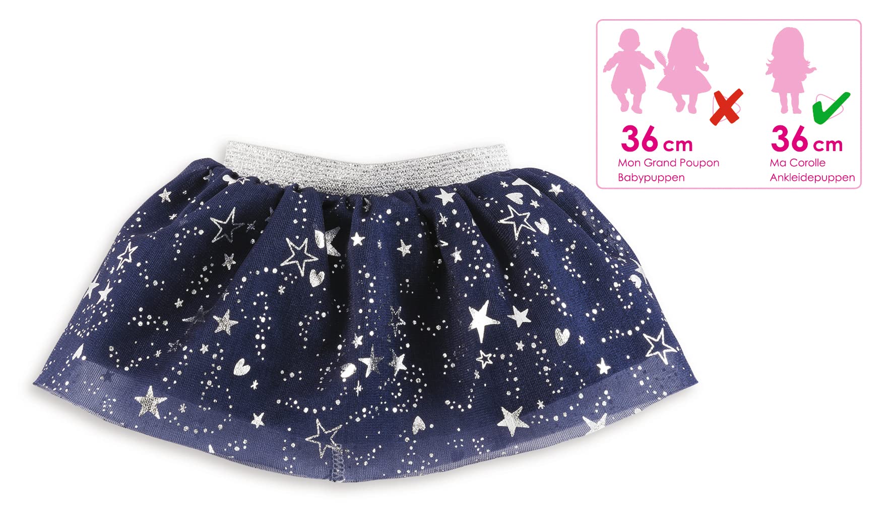 ma-corolle-jupe-nuit-etoil-e-v-tement-poup-e-36-cm image 3