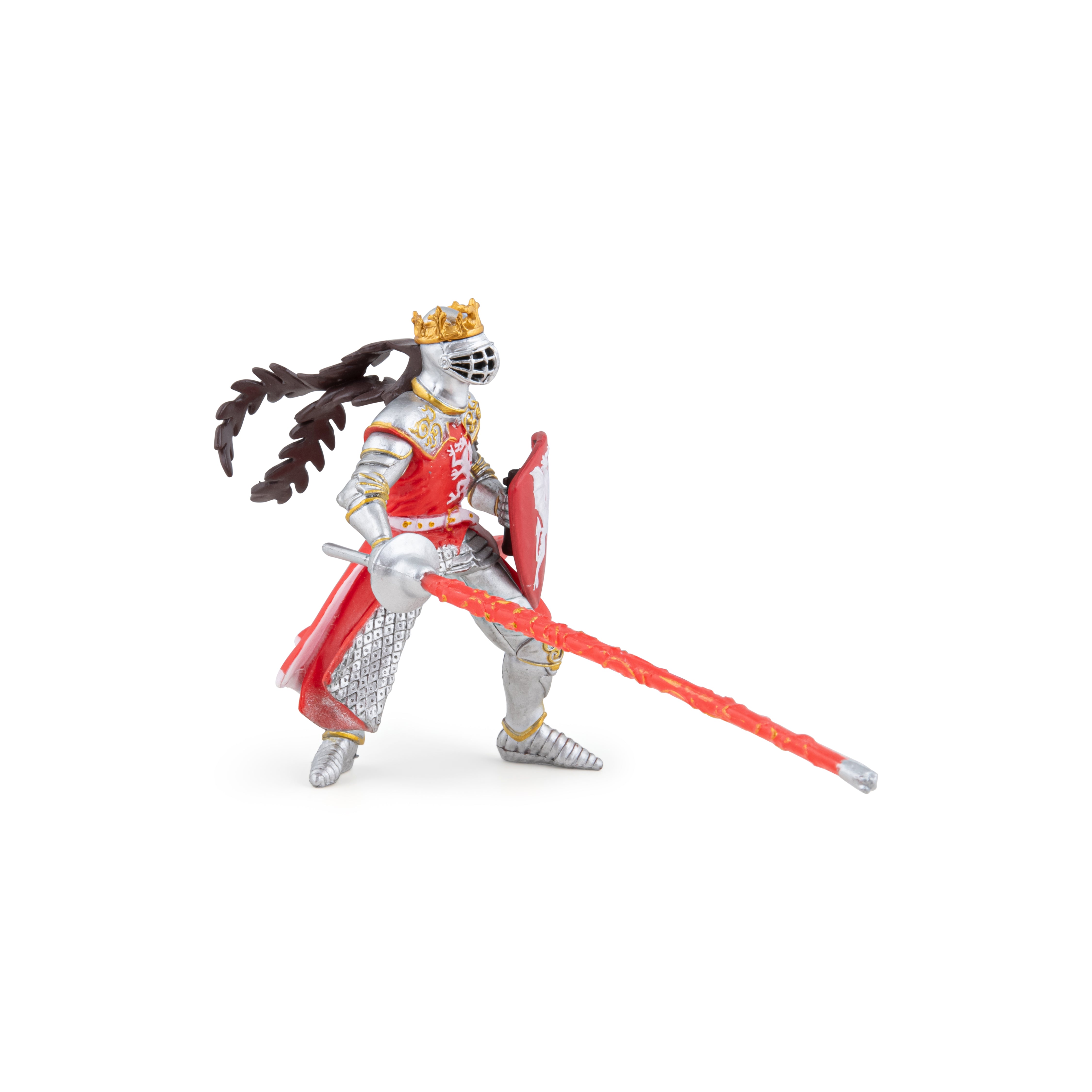 papo-medieval-roi-au-dragon-rouge-figurine-cheval image 4