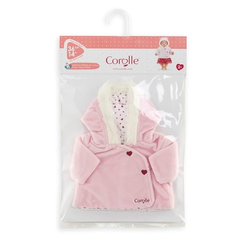 corolle-mon-grand-poupon-manteau-p-tales-de-c-urs-v-tement-36cm-rose image 7