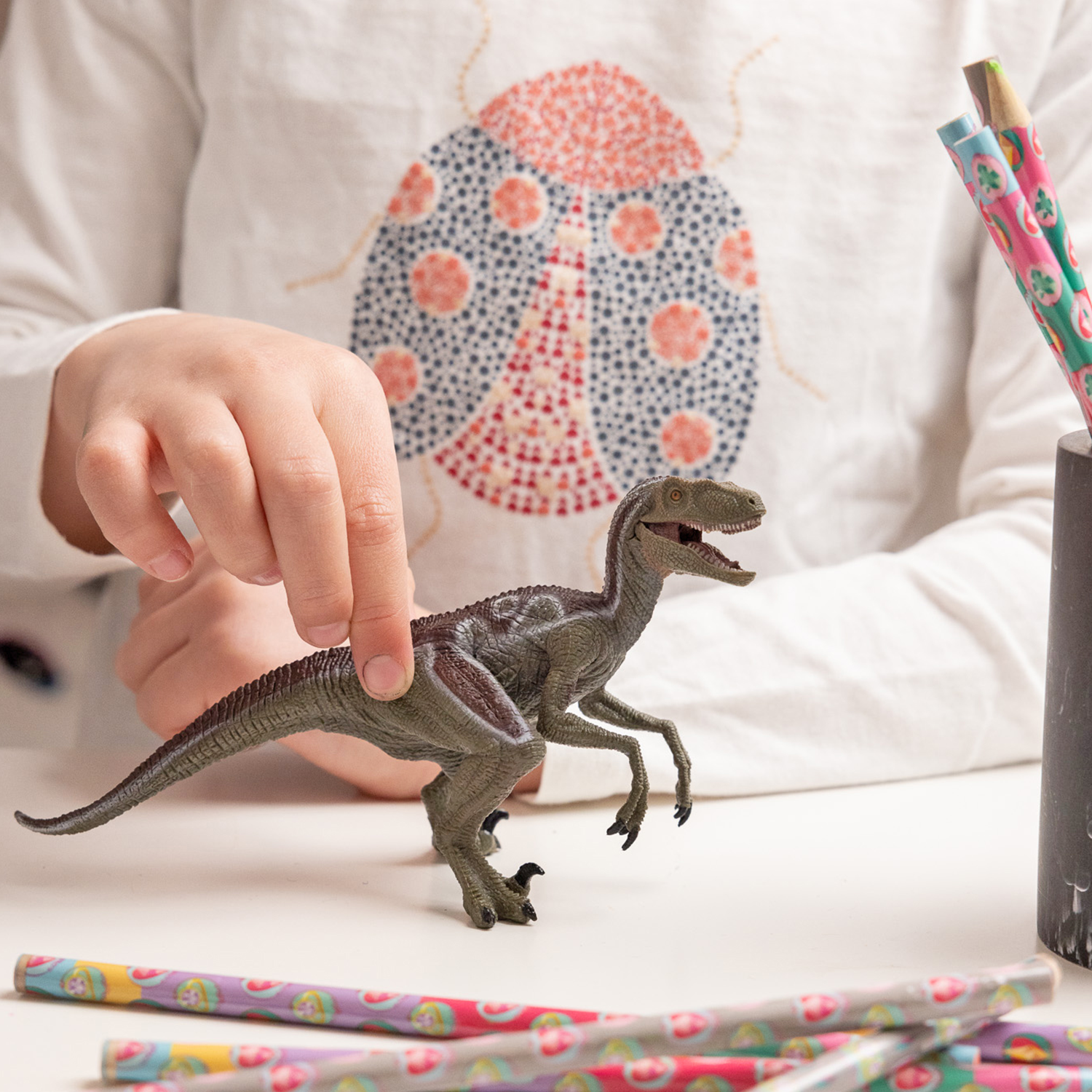 papo-dinosaurs-figurine-v-lociraptor-dinosaure image 2