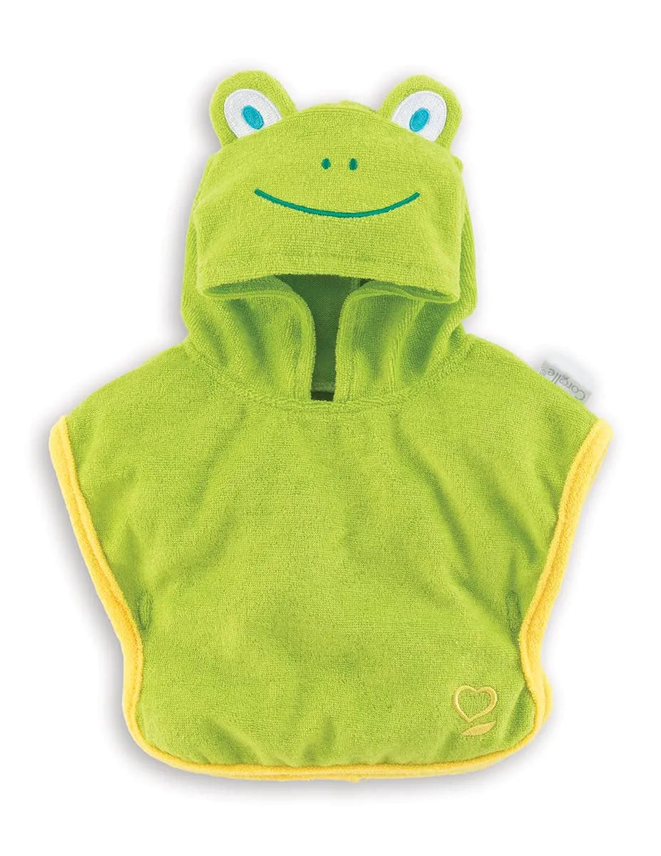 corolle-mon-premier-poupon-cape-bain-grenouille-v-tement-poupon-30-cm image 1