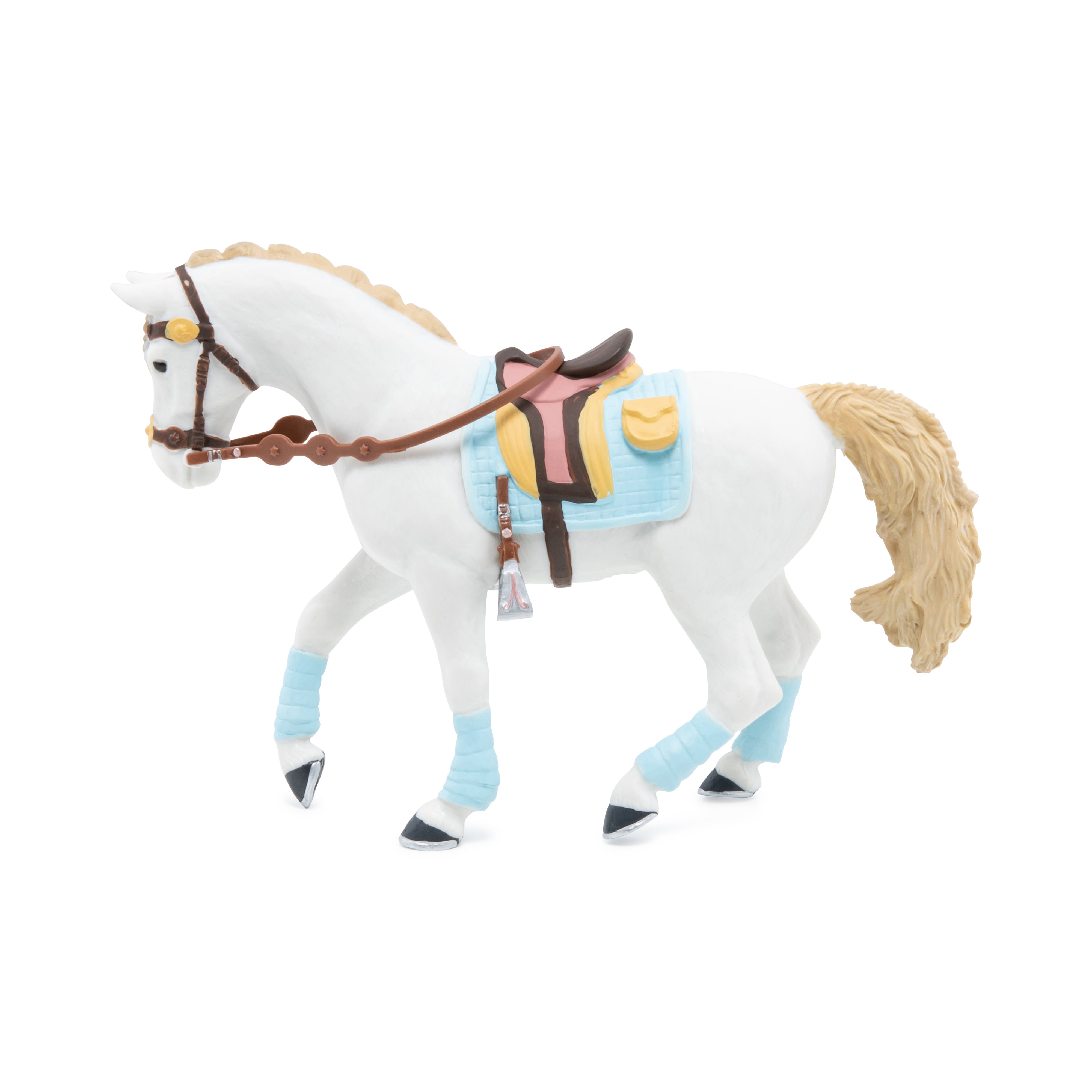 papo-horses-figurine-cheval-cavali-re-fashion-bleue image 5