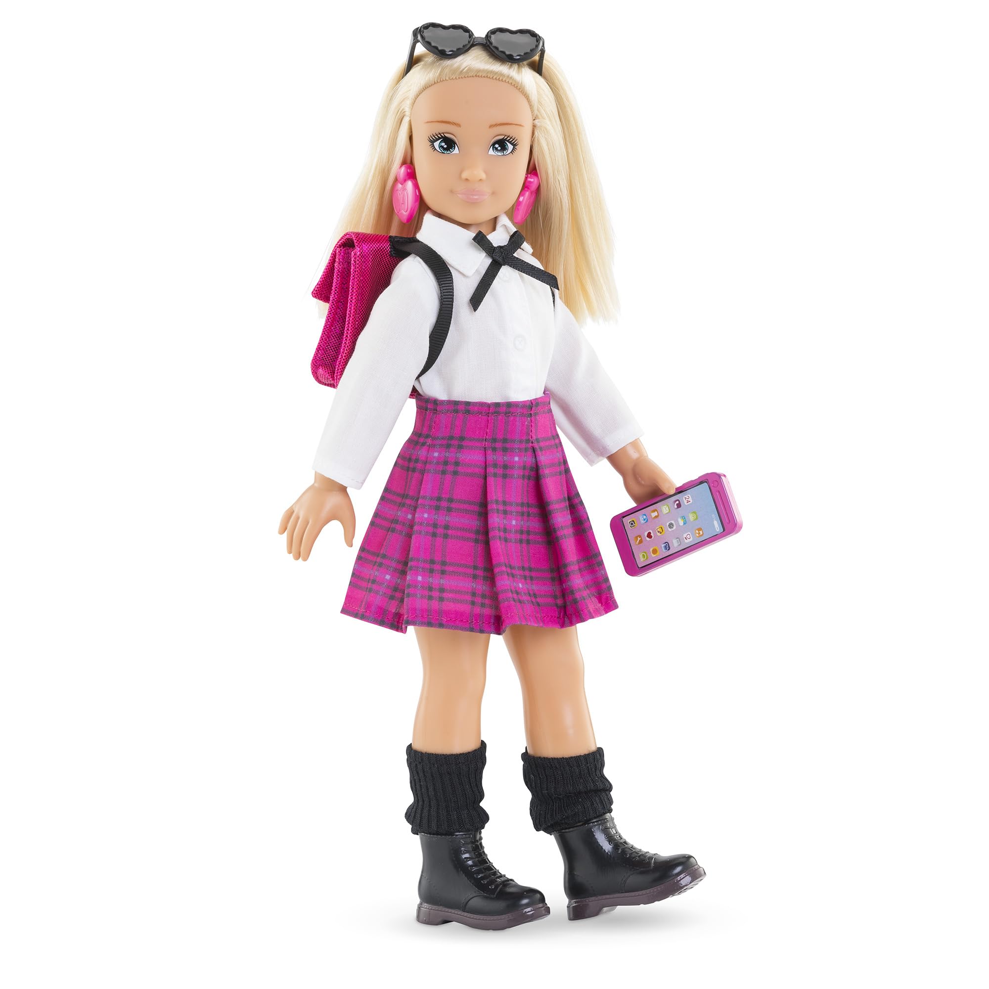 corolle-girls-dressing-coll-ge-anglais-accessoires-poup-e-28cm image 2