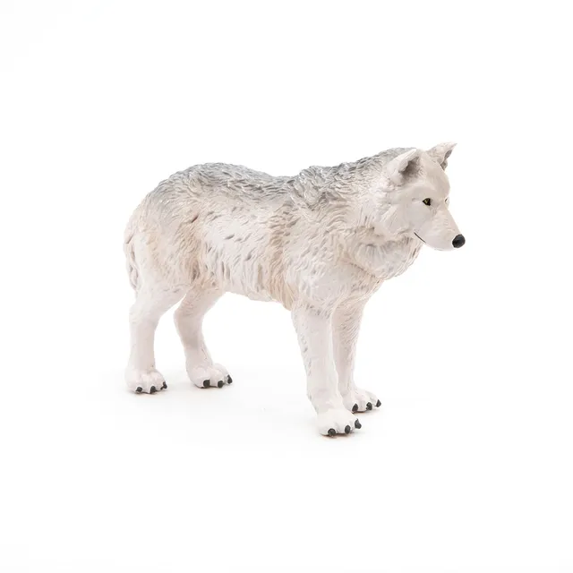 papo-wildlife-loup-polaire-figurine-animal-sauvage image 1