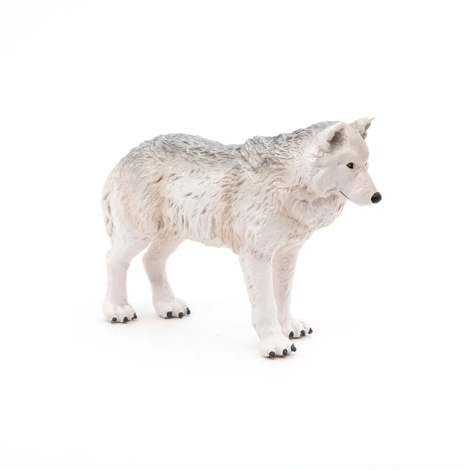 papo-wildlife-loup-polaire-figurine-animal-sauvage image 1