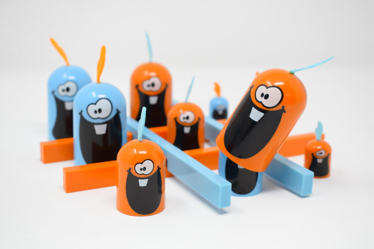 blue-orange-casse-t-te-gobblet-gobblers-jeu-morpion-gobble image 3