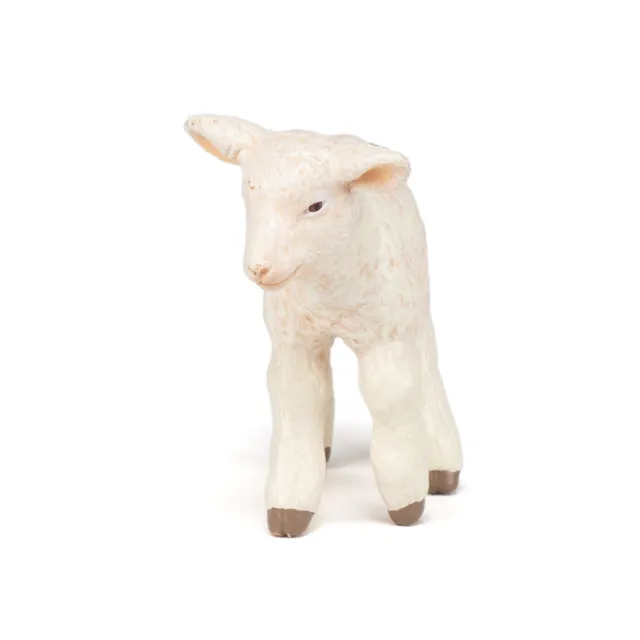 papo-farmyard-friends-agneau-figurine-ferme-pelage-clair image 1