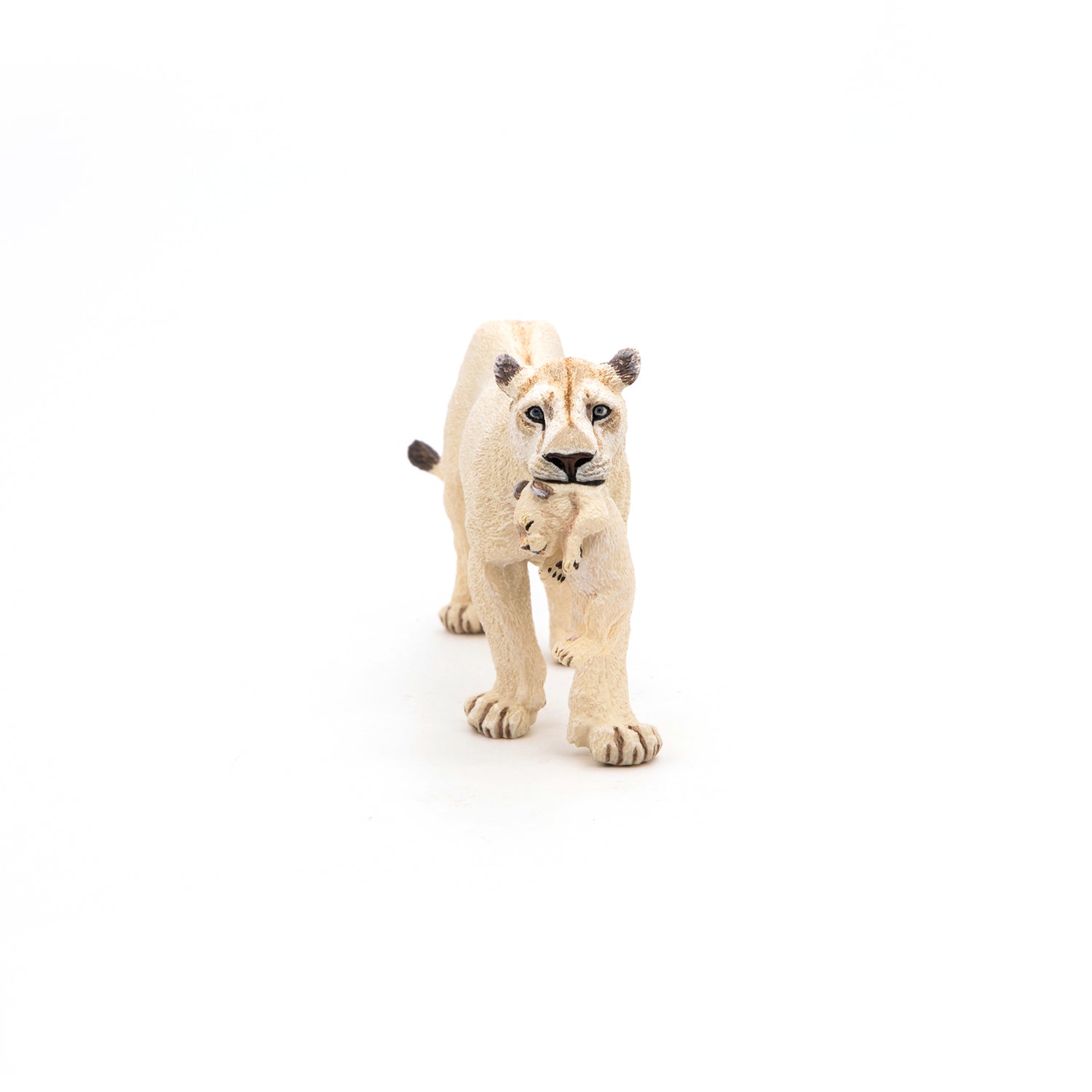 papo-wildlife-lionne-blanche-lionceau-figurine-duo image 2