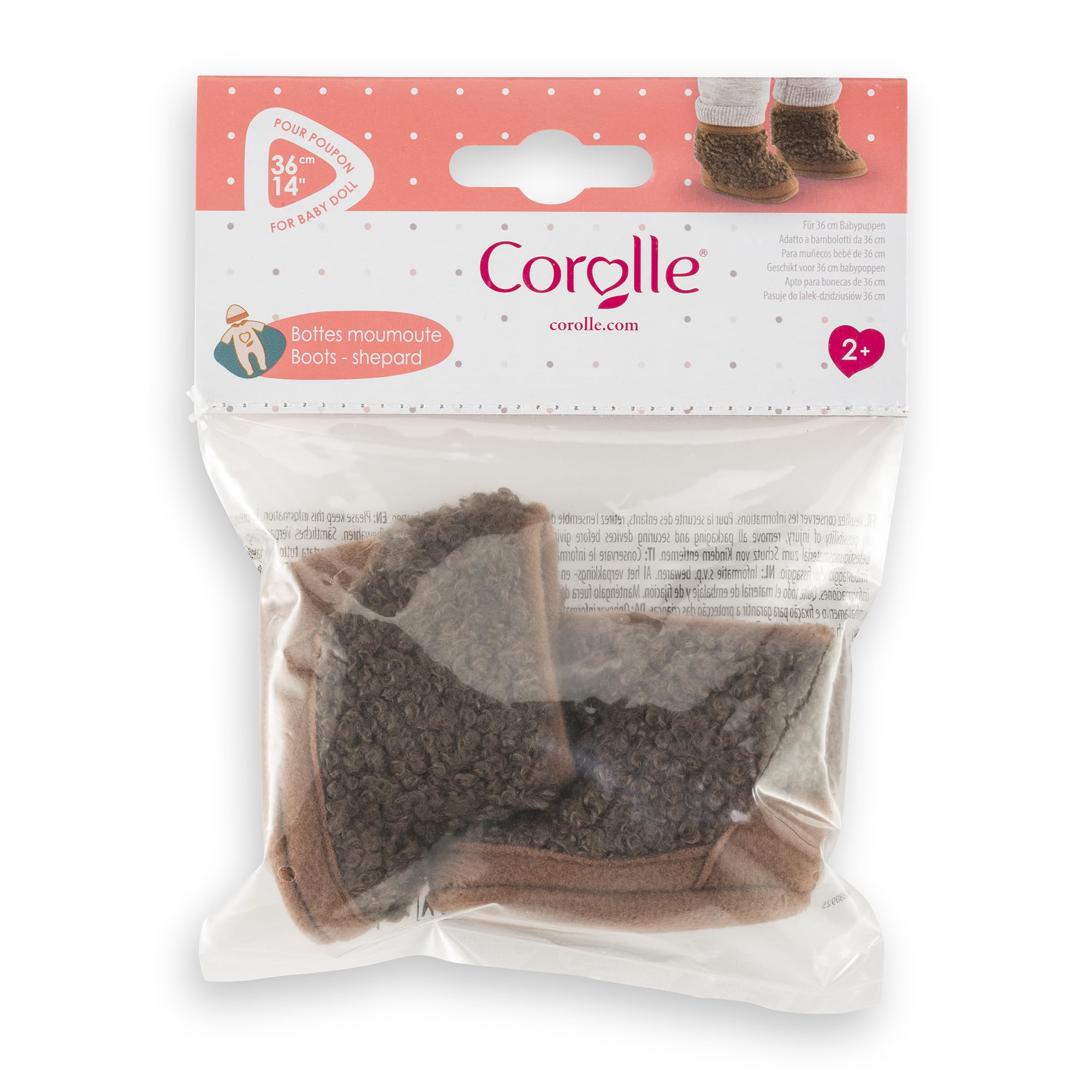 corolle-mon-grand-poupon-bottes-moumoute-marron-36-cm image 2