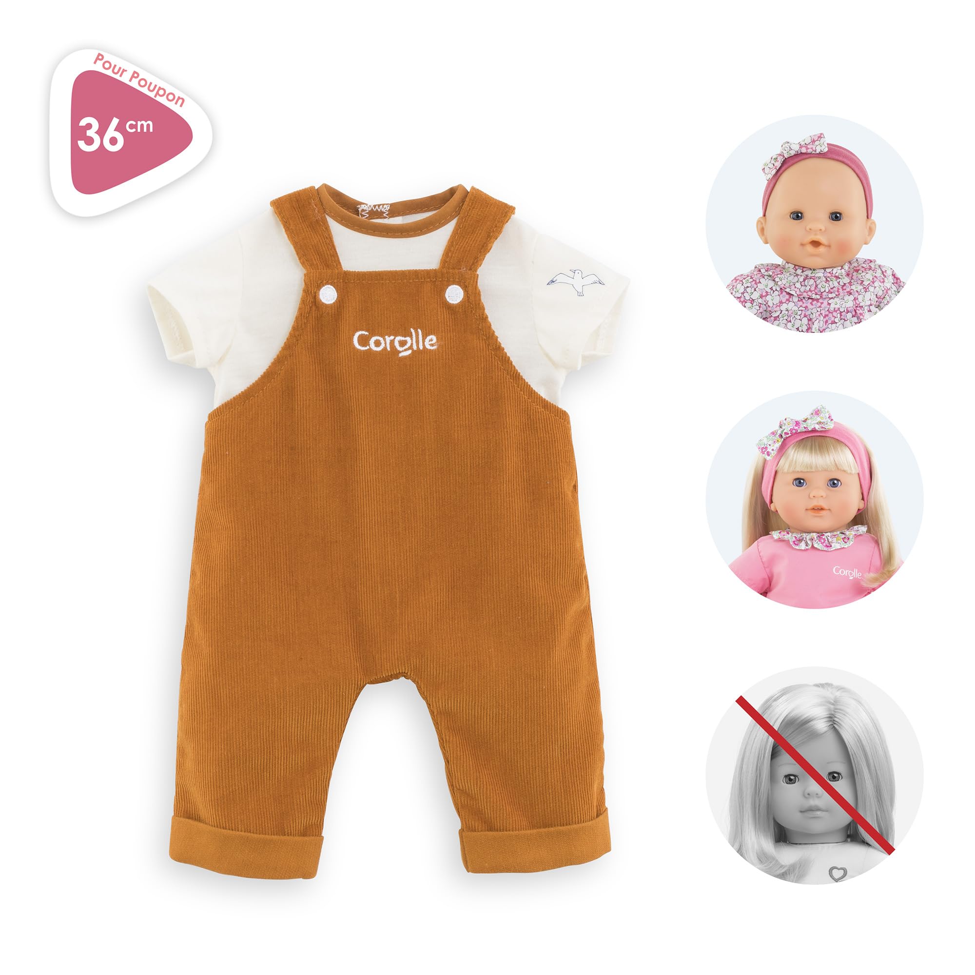 corolle-mon-grand-poupon-salopette-velours-36-cm image 3