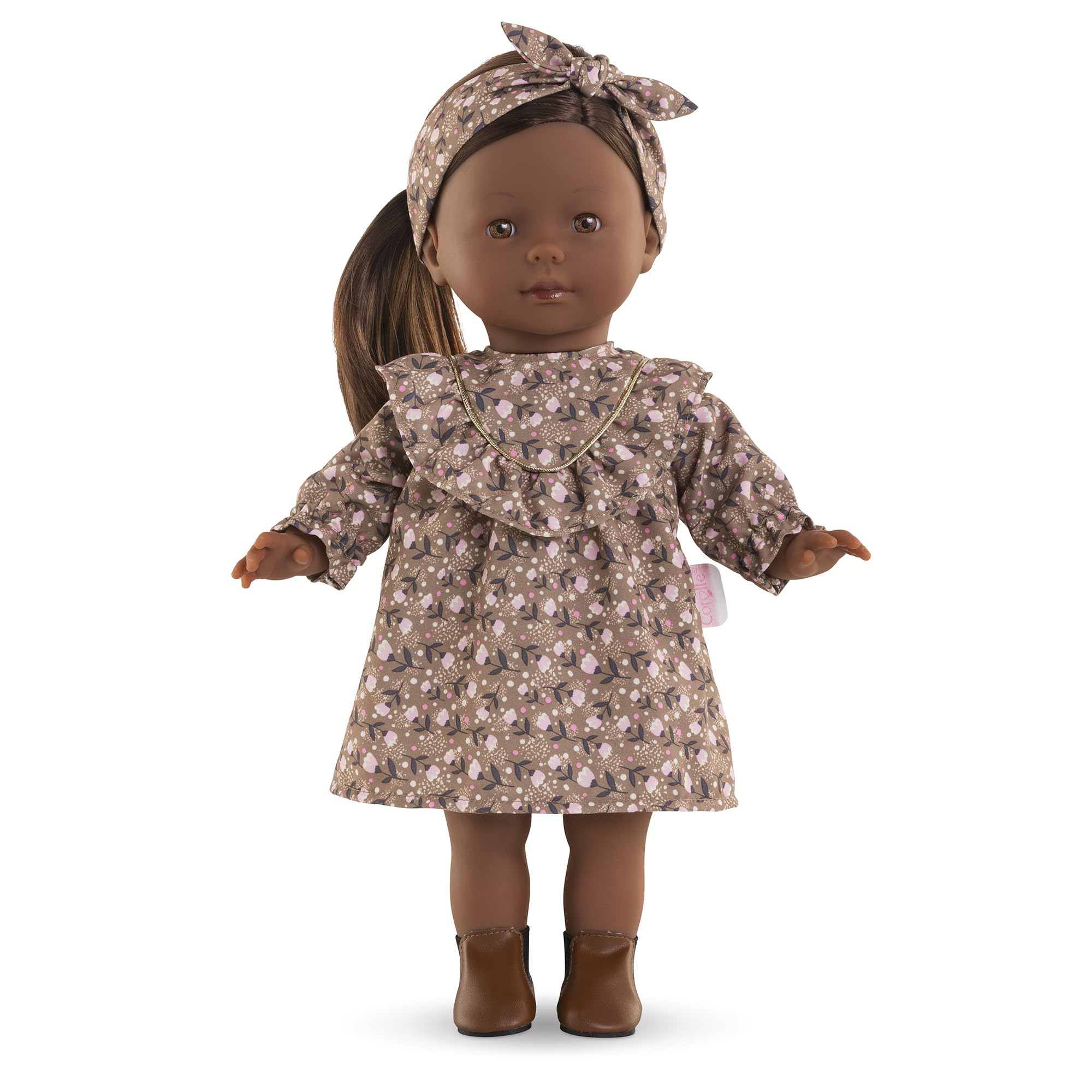 corolle-ma-corolle-india-poup-e-36-cm-robe-marron-yeux-dormeurs image 2