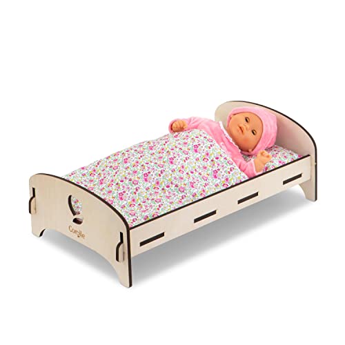 corolle-mon-grand-poupon-lit-bois-poup-e-30-36-cm-avec-couverture image 8