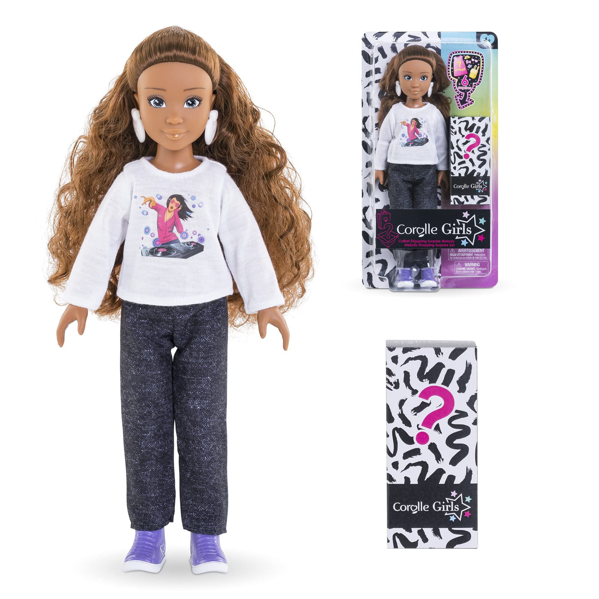 corolle-girls-melody-shopping-poup-e-mannequin-28-cm-6-accessoires image 1