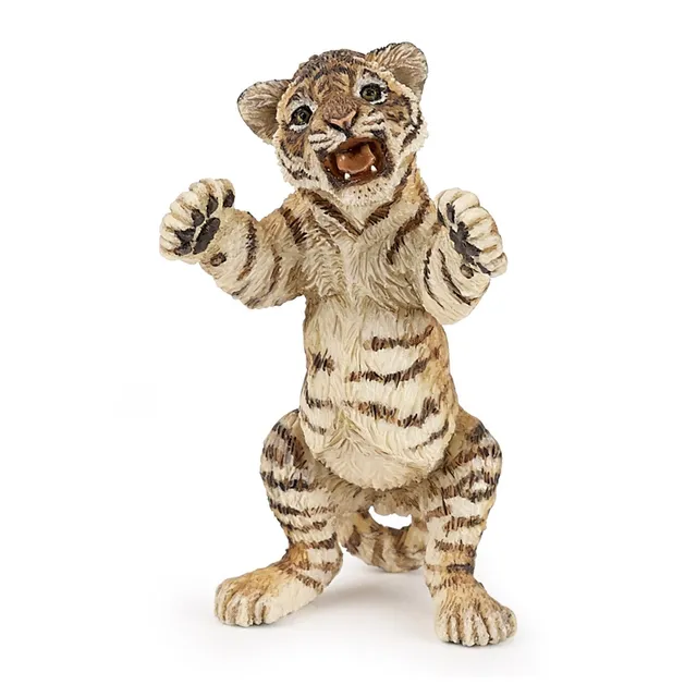 papo-wildlife-figurine-b-b-tigre-debout-f-lin image 1