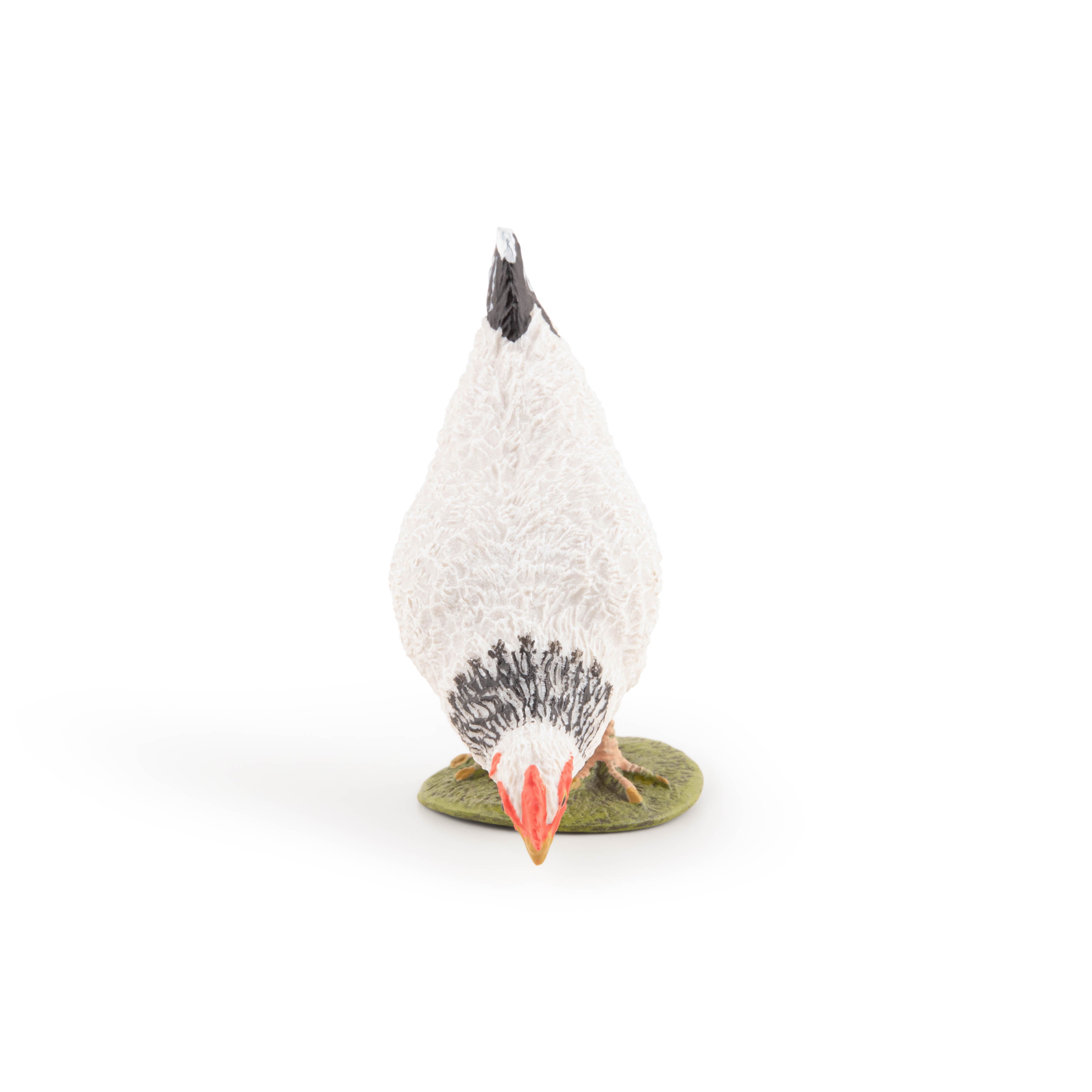 papo-farmyard-friends-poule-blanche-picorant-figurine image 3