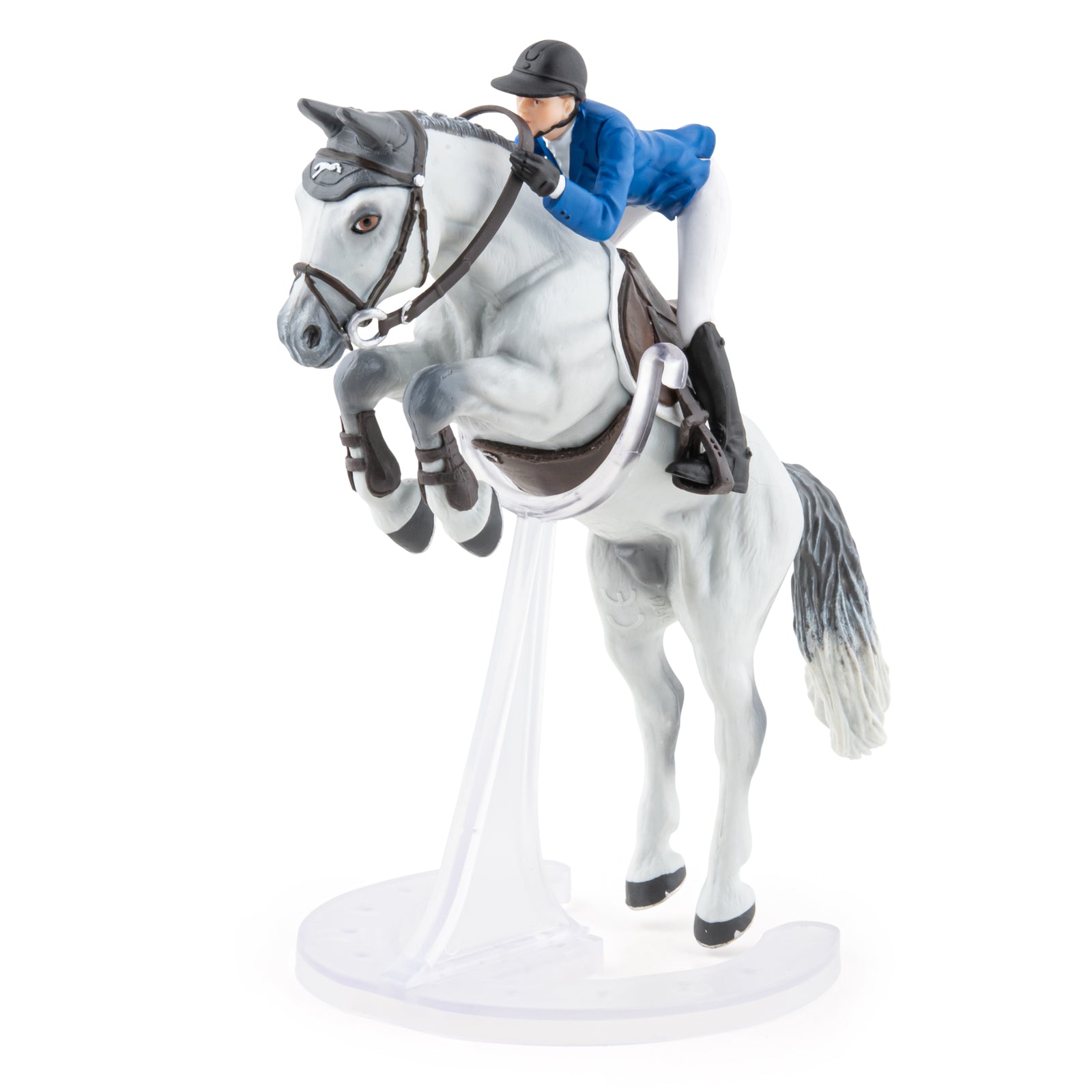 papo-horses-figurine-p-n-lope-et-mylord-cheval-gris image 2