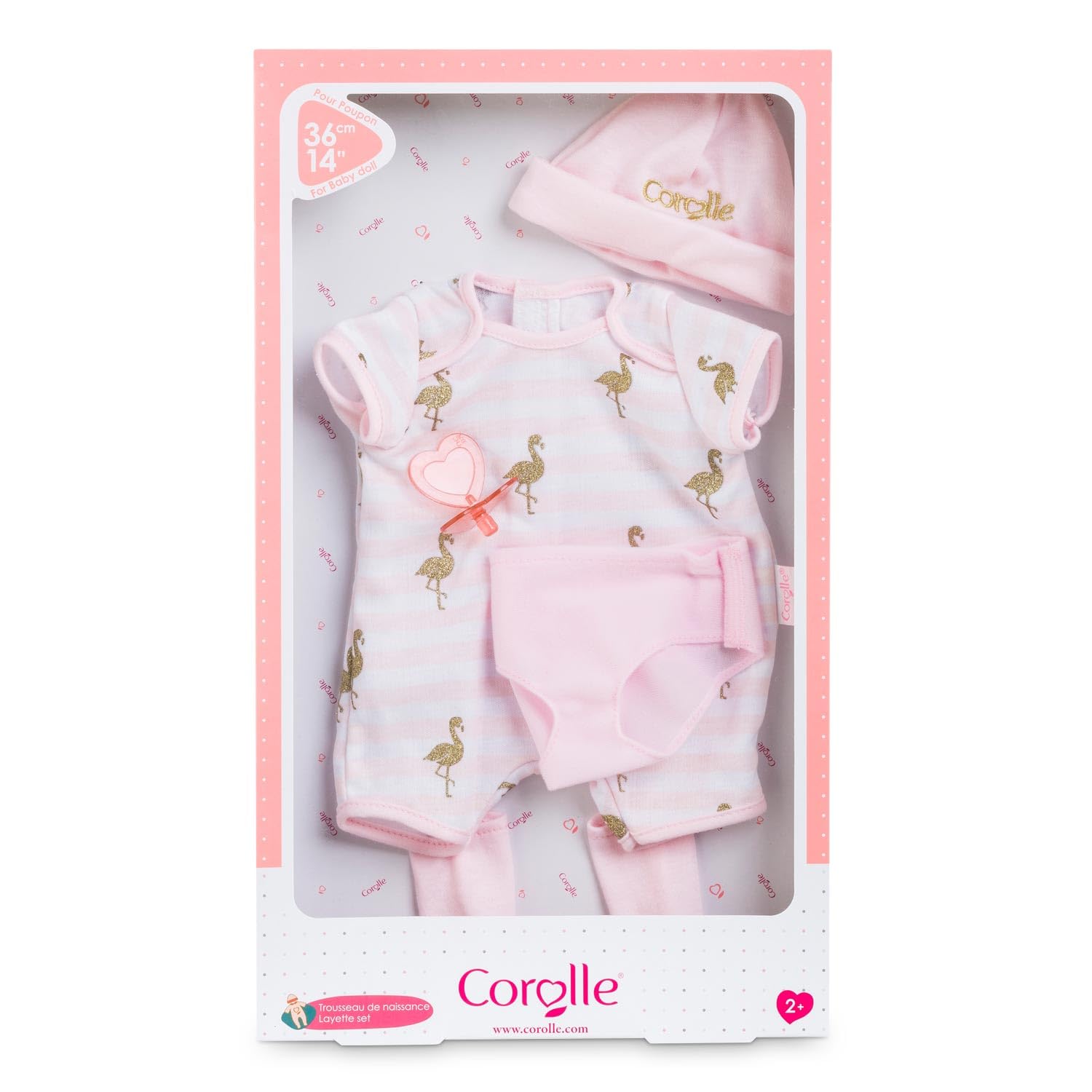 corolle-mon-grand-poupon-trousseau-naissance-v-tements-36-cm image 7