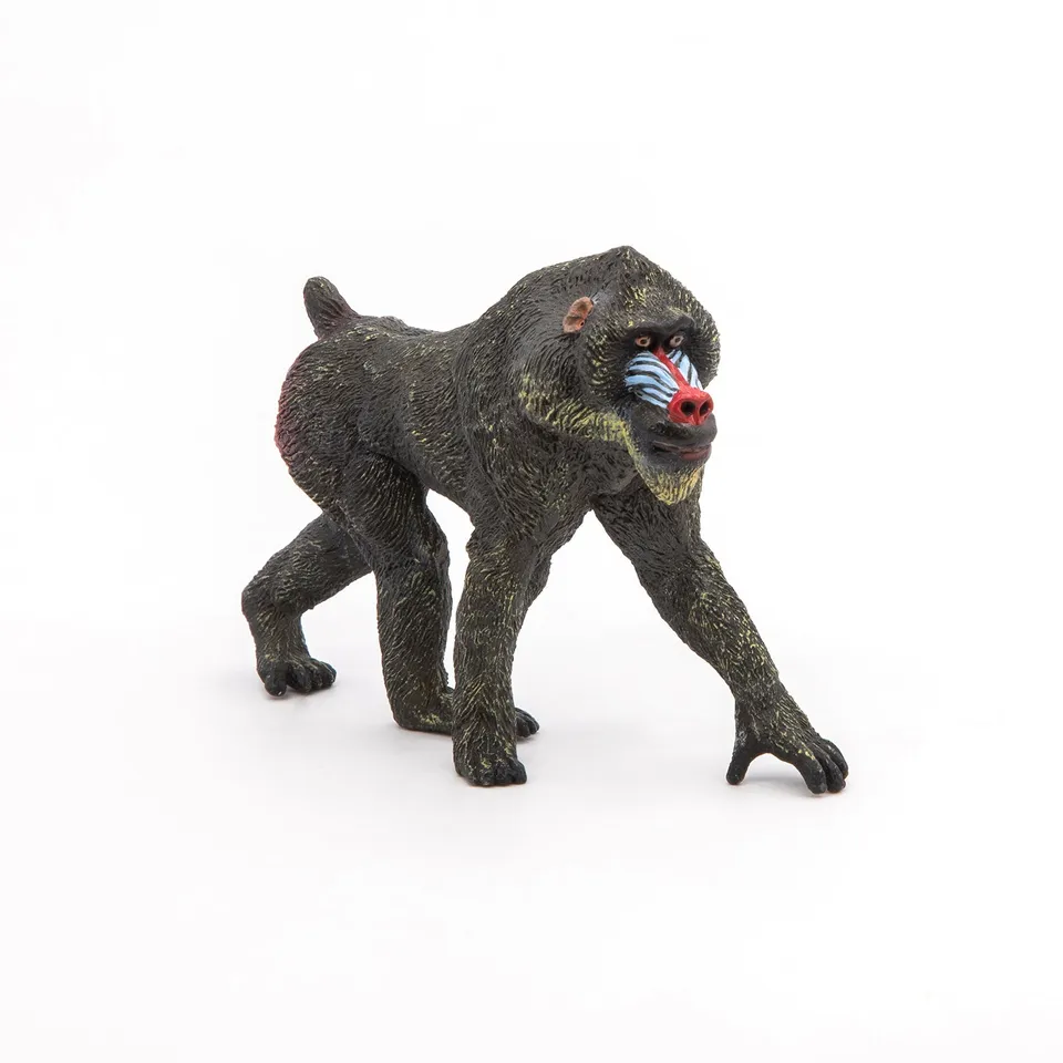 papo-wildlife-figurine-mandrill-singe-africain image 1