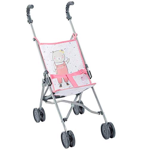 corolle-mon-grand-poupon-poussette-canne-rose-36-cm-pliable image 7