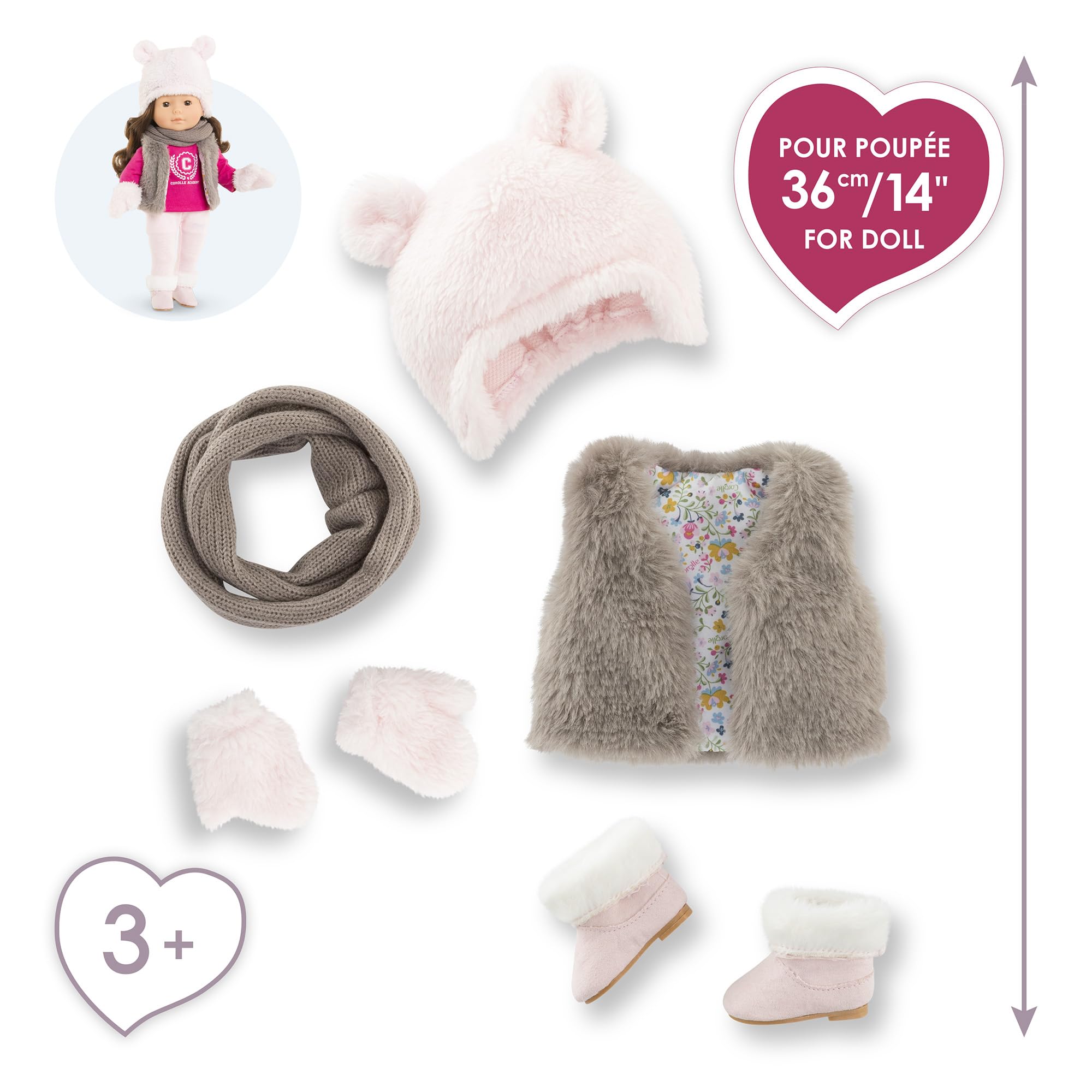 corolle-ma-corolle-coffret-hiver-v-tement-poup-e-36-cm-3-ans image 2
