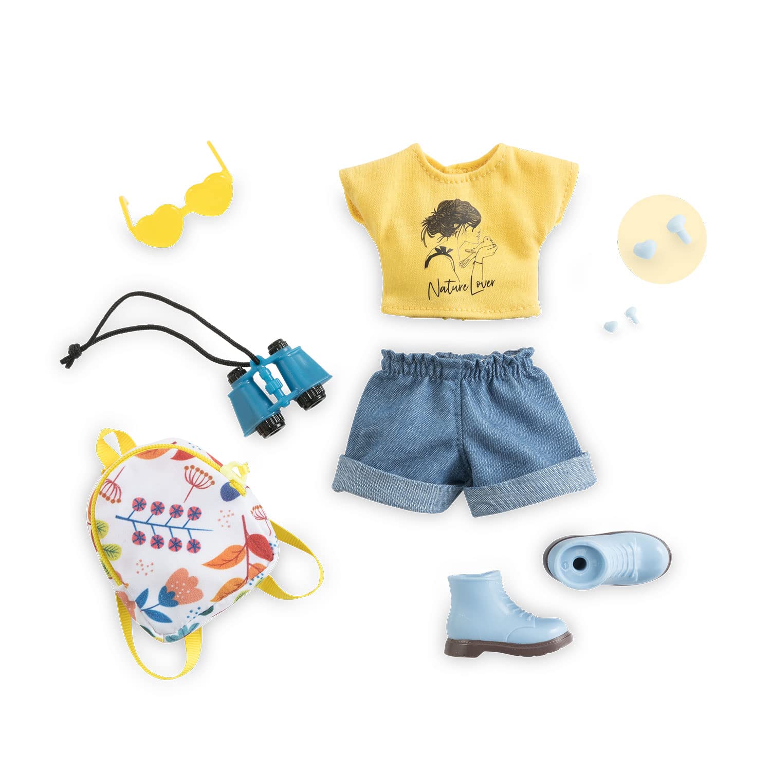 corolle-girls-dressing-nature-et-aventure-tenue-28cm-7-accessoires image 1
