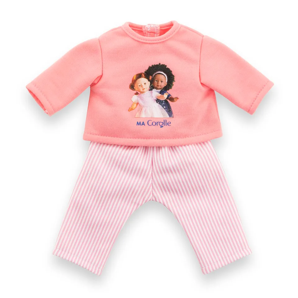 corolle-ma-corolle-pyjama-rose-2-pi-ces-poup-e-36-cm image 1