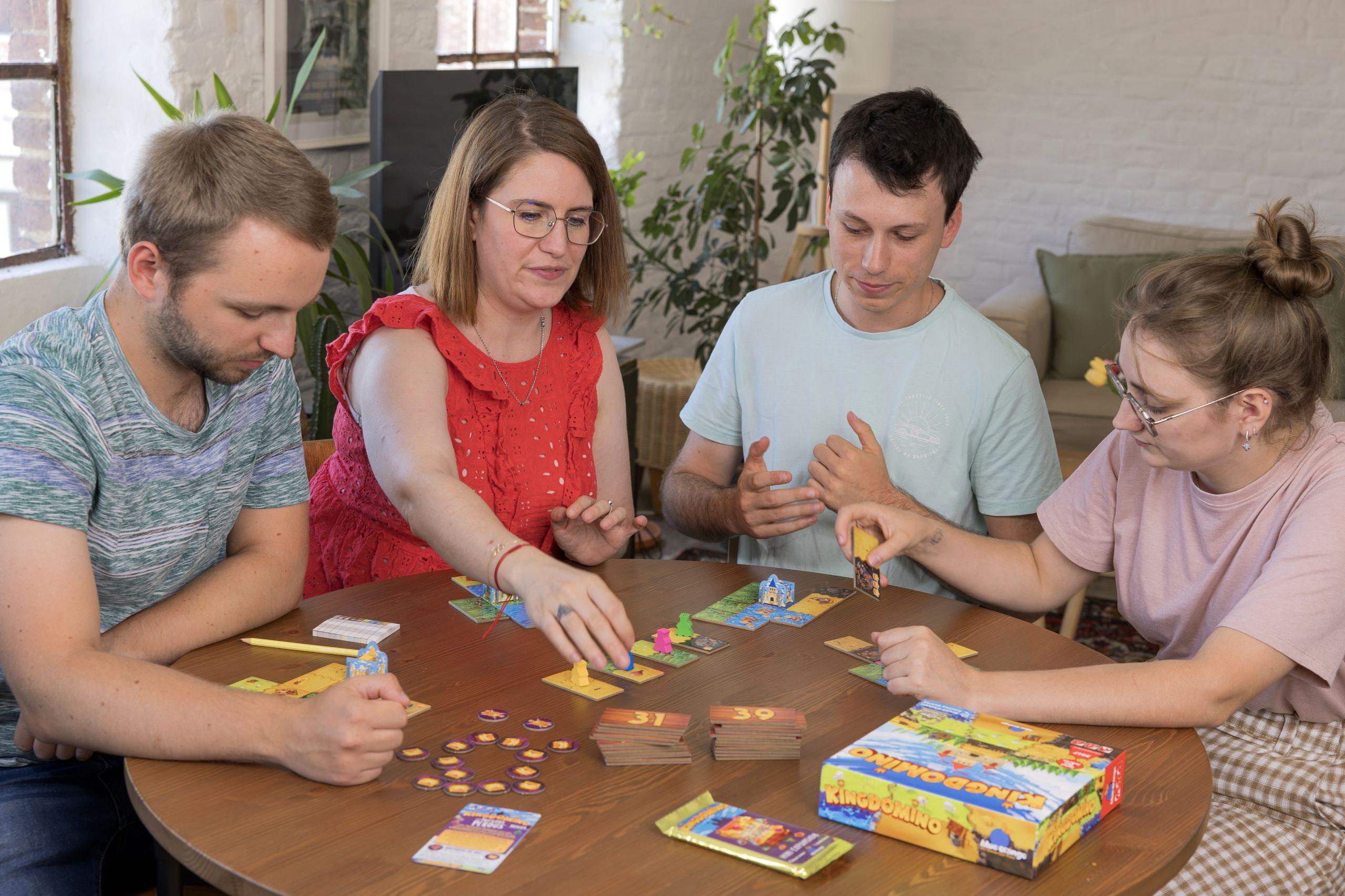 blue-orange-kingdomino-les-tr-sors-perdus-jeu-tuiles-gemmes image 2