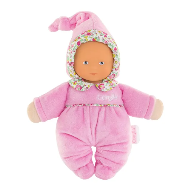 corolle-mon-doudou-babidoux-jardin-en-fleurs-doudou-20-cm-vanille image 1