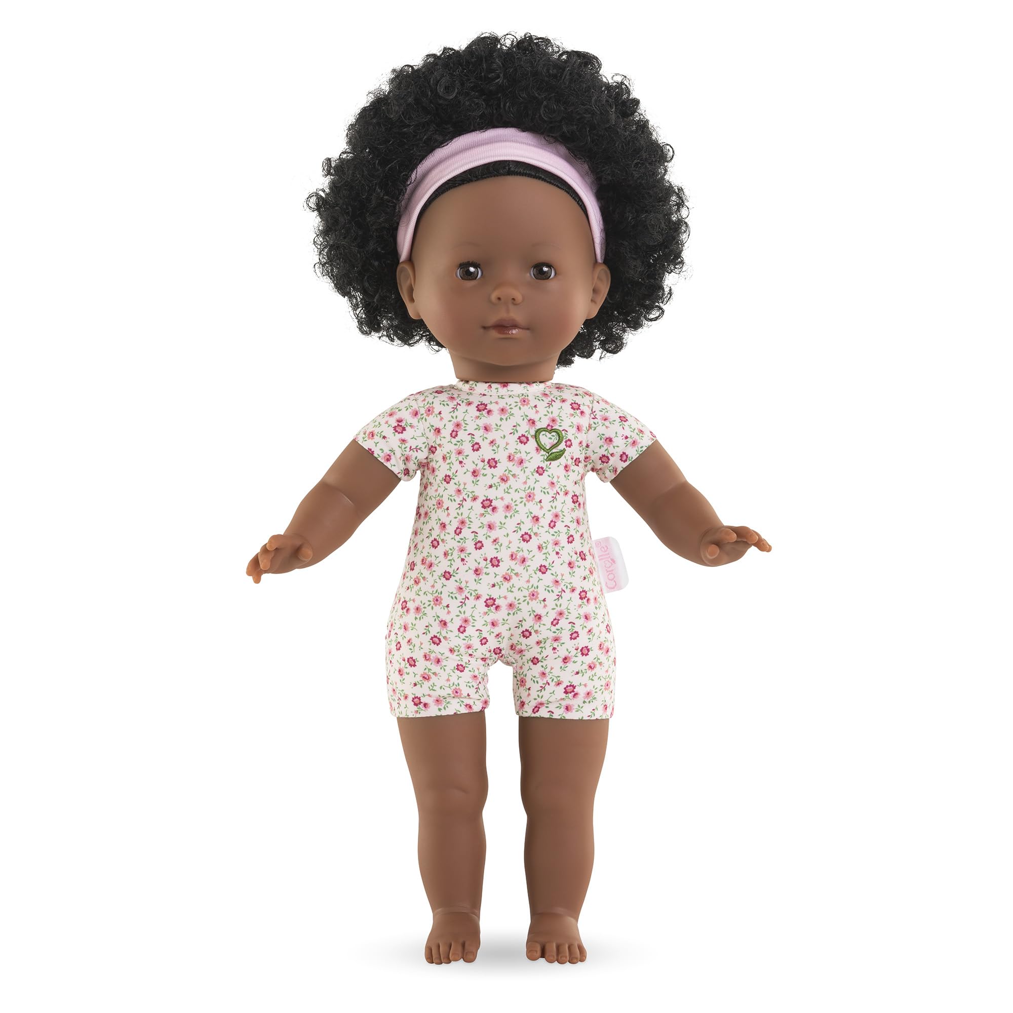 corolle-ma-corolle-pauline-fleurs-poup-e-36-cm-cheveux-noirs image 1