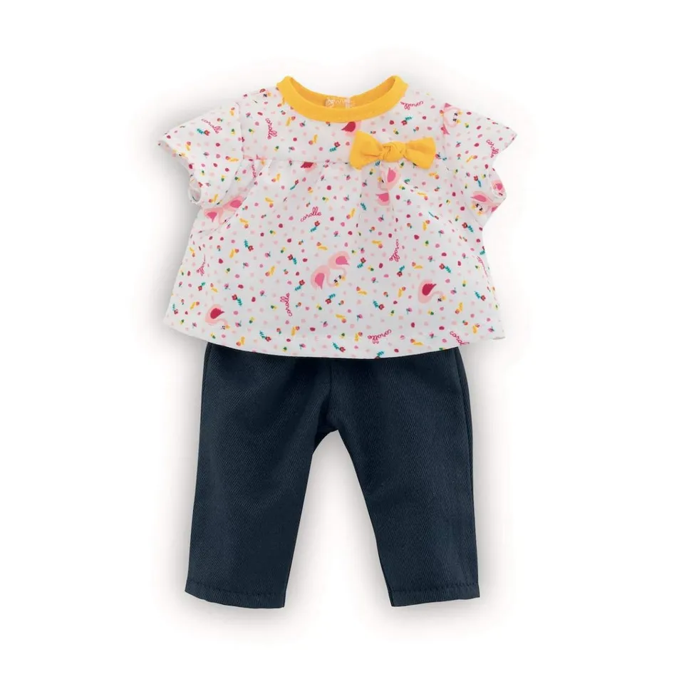 corolle-ma-corolle-blouse-pantalon-cygnes-tenue-poup-e-36cm image 1